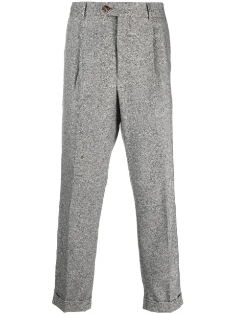 Brunello Cucinelli wool straight-leg trousers