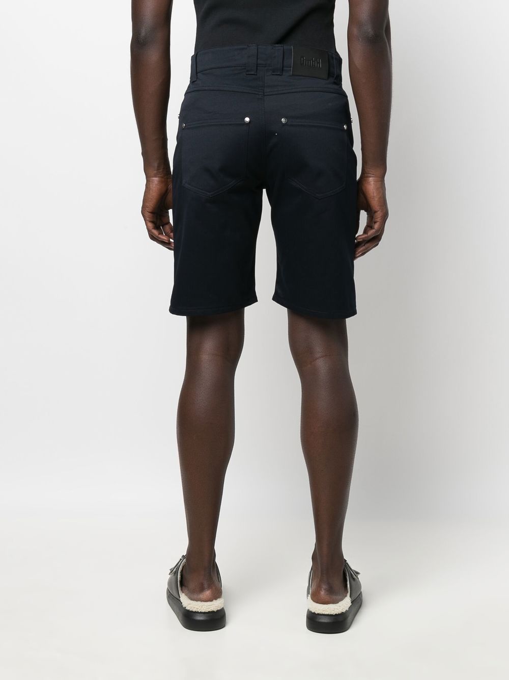 GmbH zip-detail Denim Shorts - Farfetch