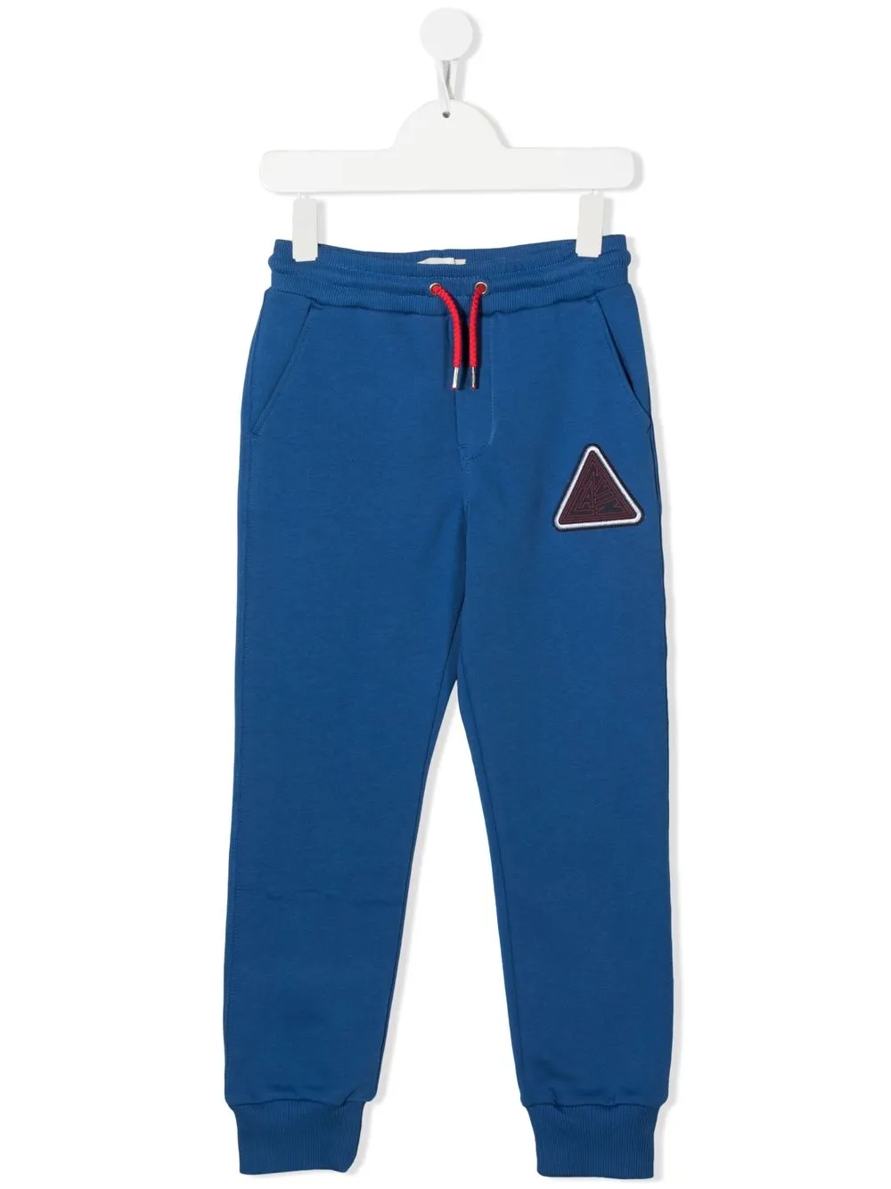 

Lanvin Enfant logo-patch track pants - Blue