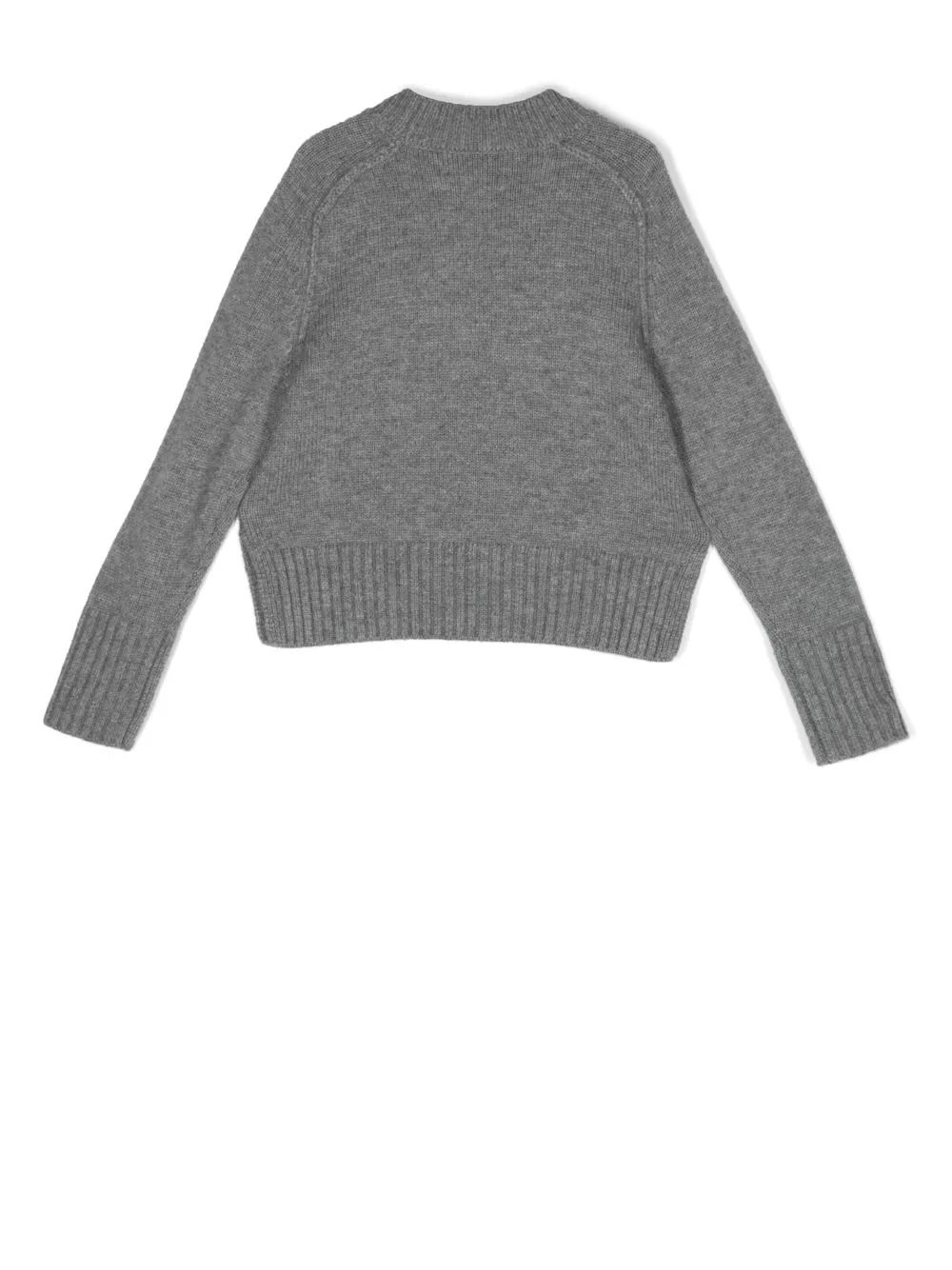 Zadig & Voltaire Kids Trui met logoprint - Grijs