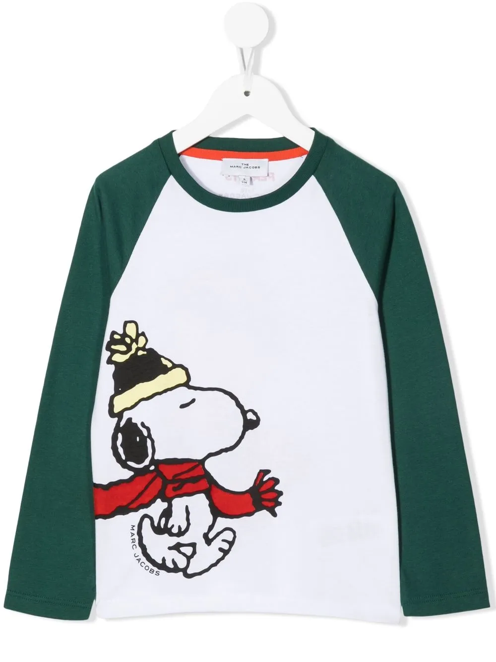 

Marc Jacobs Kids playera con estampado Snoopy - Blanco
