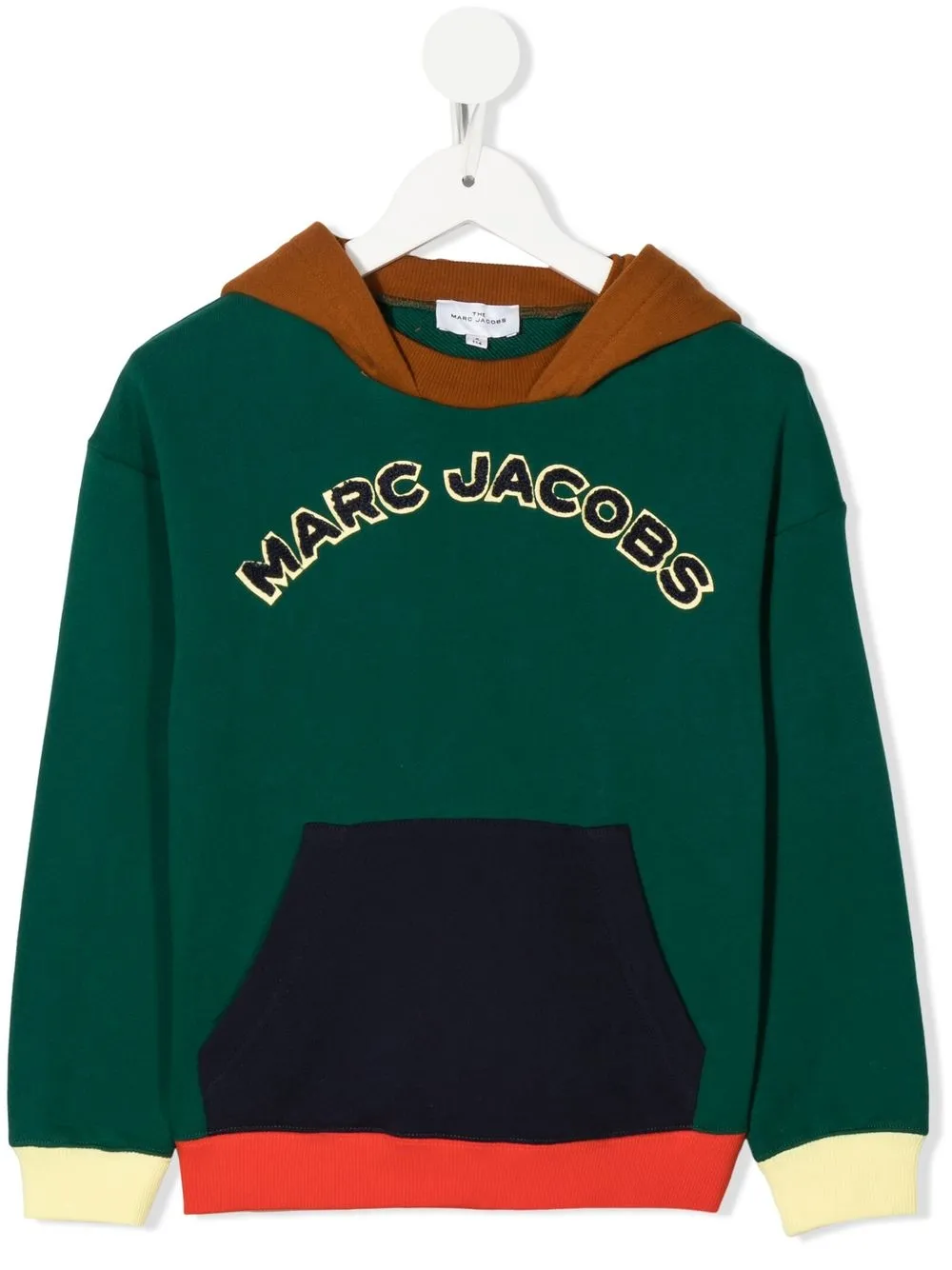 

Marc Jacobs Kids hoodie con logo bordado - Verde