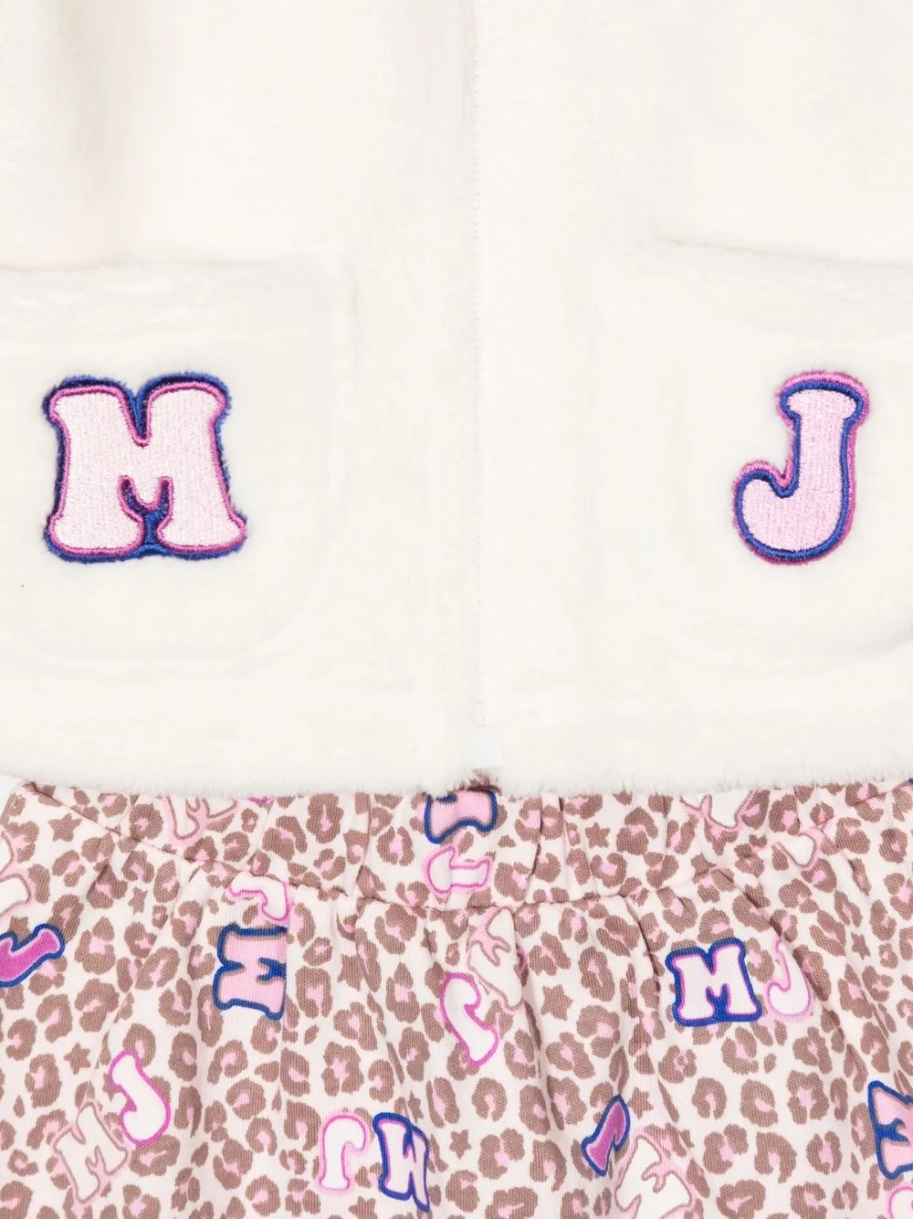  Marc Jacobs Kids Jogginganzug Mit Animal Print   Nude 