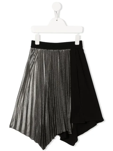 Givenchy Kids pleated asymmetric skirt