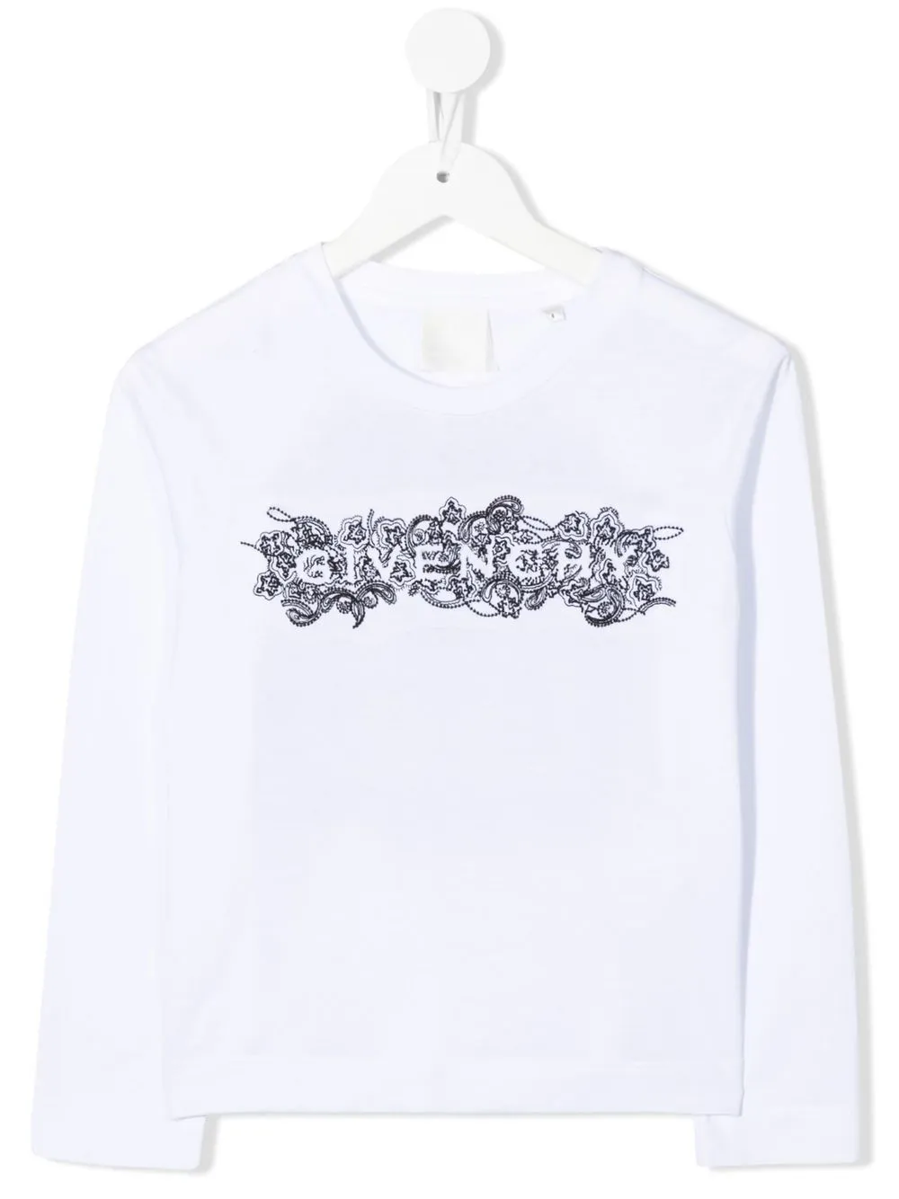 

Givenchy Kids playera con logo 4g - Blanco