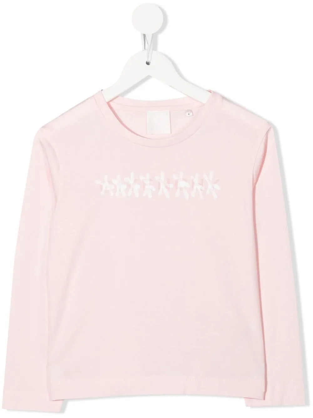 

Givenchy Kids playera con logo gráfico estampado - Rosado