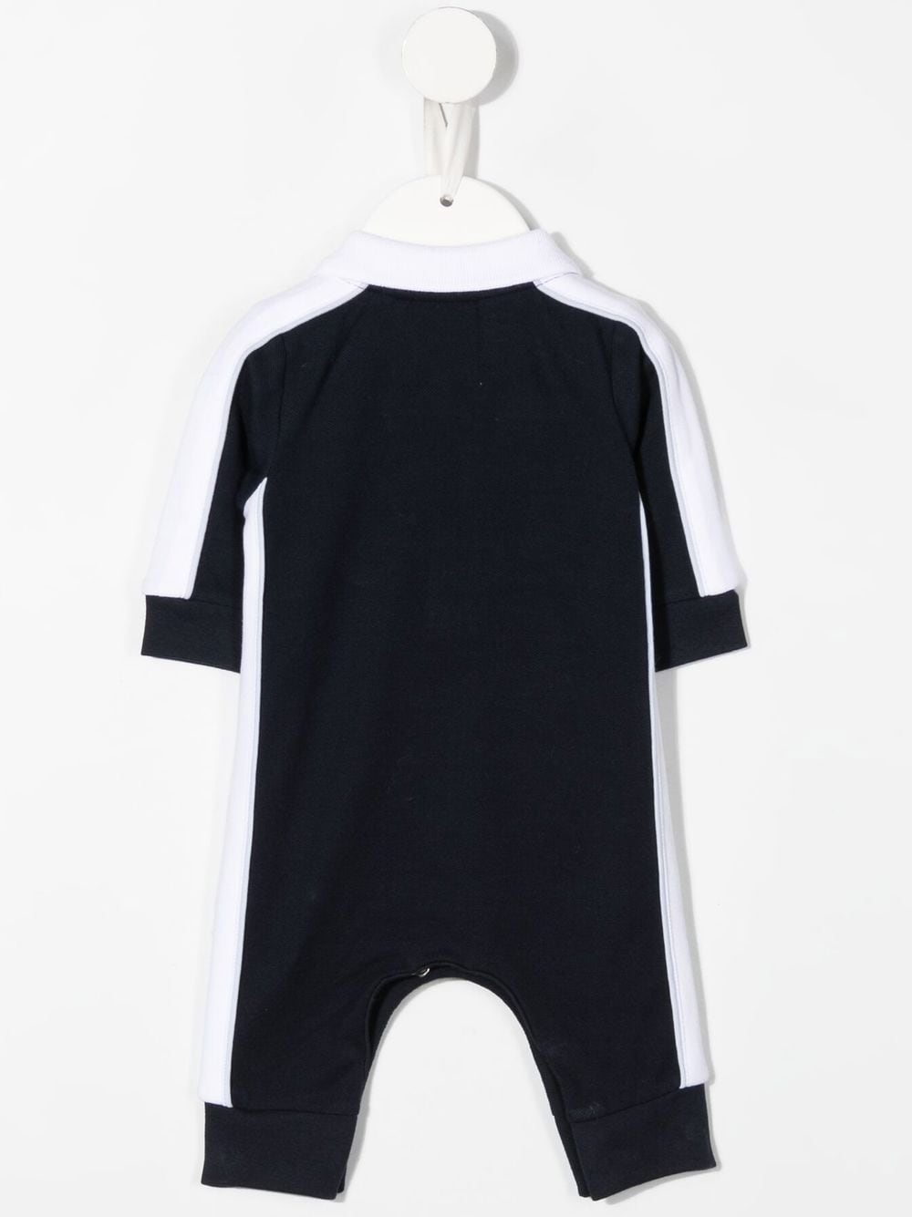 BOSS Kidswear Romper met logoprint - Blauw