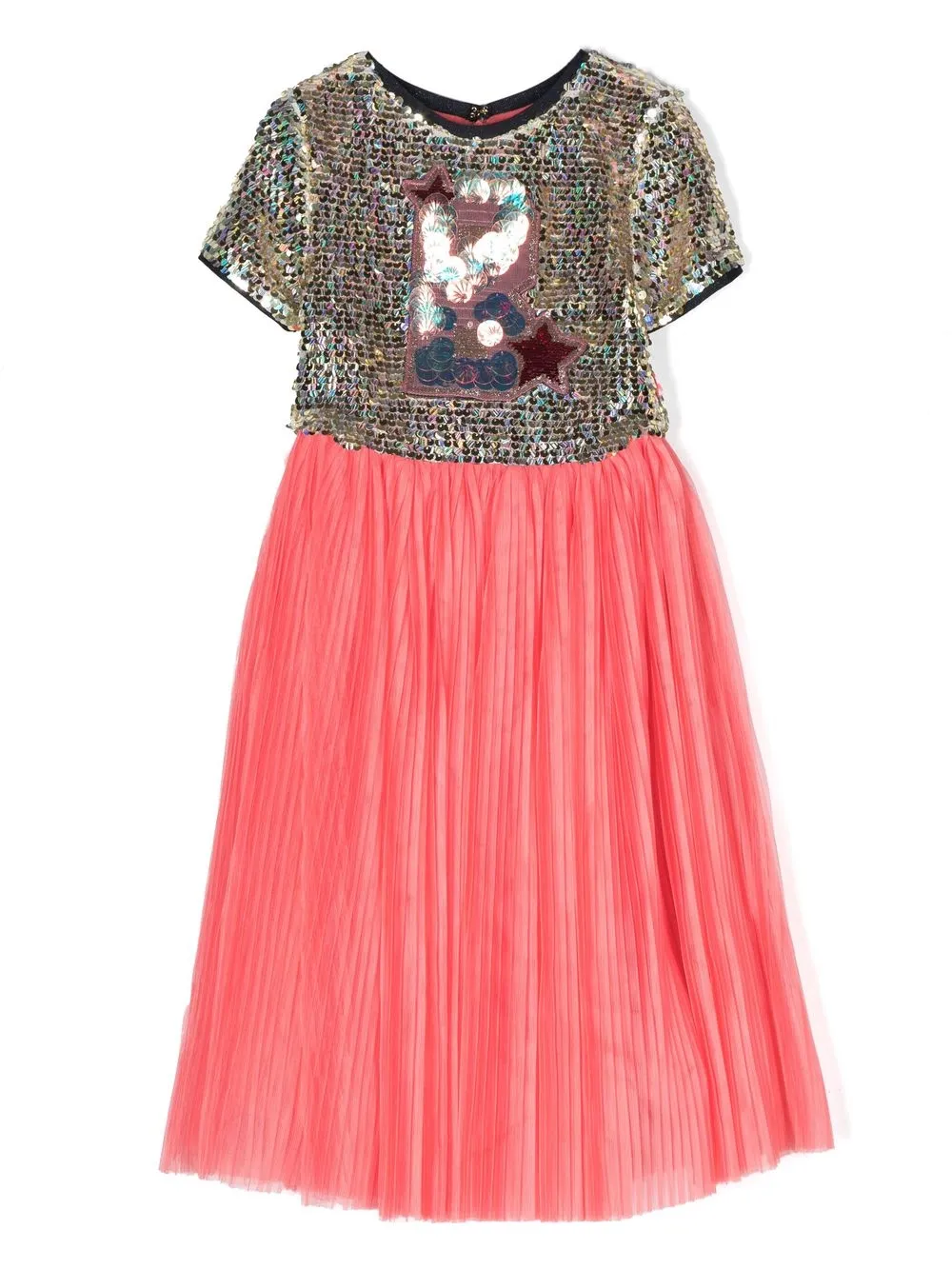 

Billieblush sequin-embellished pleated dress - Pink