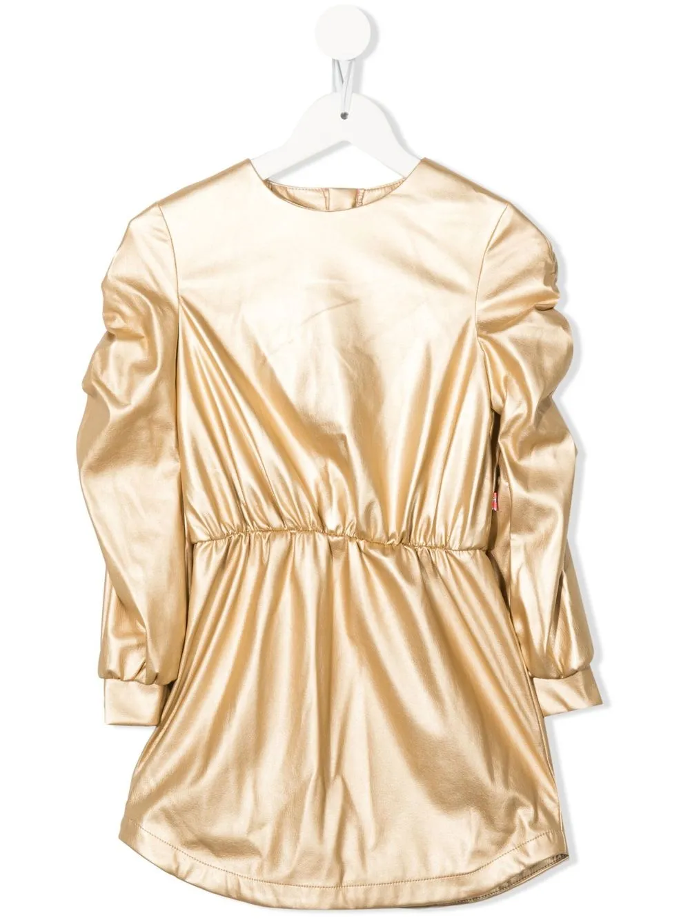 

Billieblush metallic long-sleeved dress - Neutrals