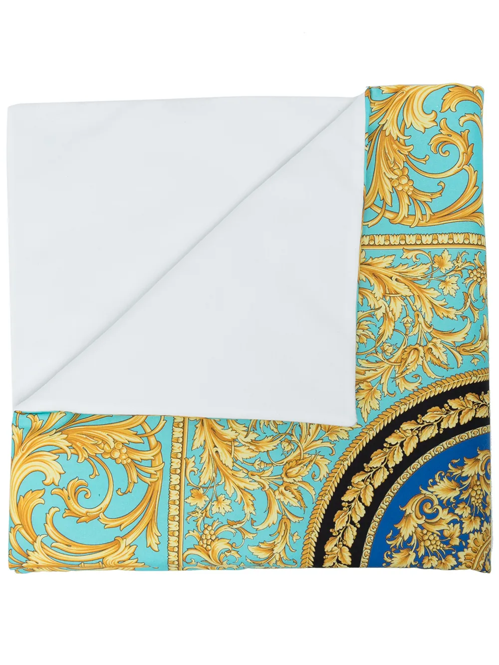 

Versace Kids baroque pattern-print blanket - Multicolour