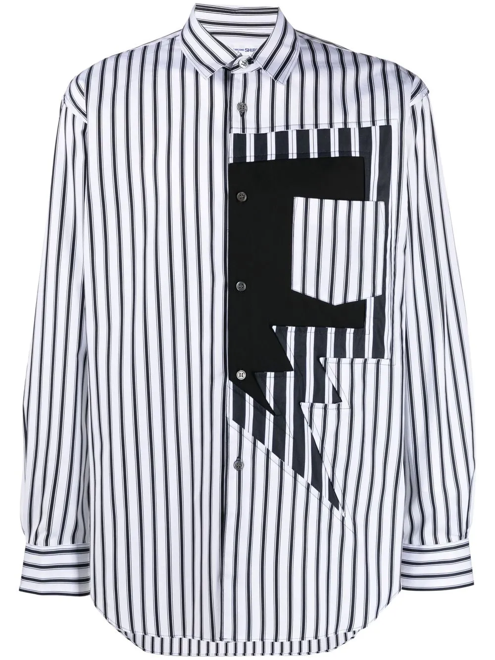 

Comme Des Garçons Shirt playera con estampado gráfico - Blanco