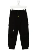 Dkny Kids cargo-pocket detail joggers - Black