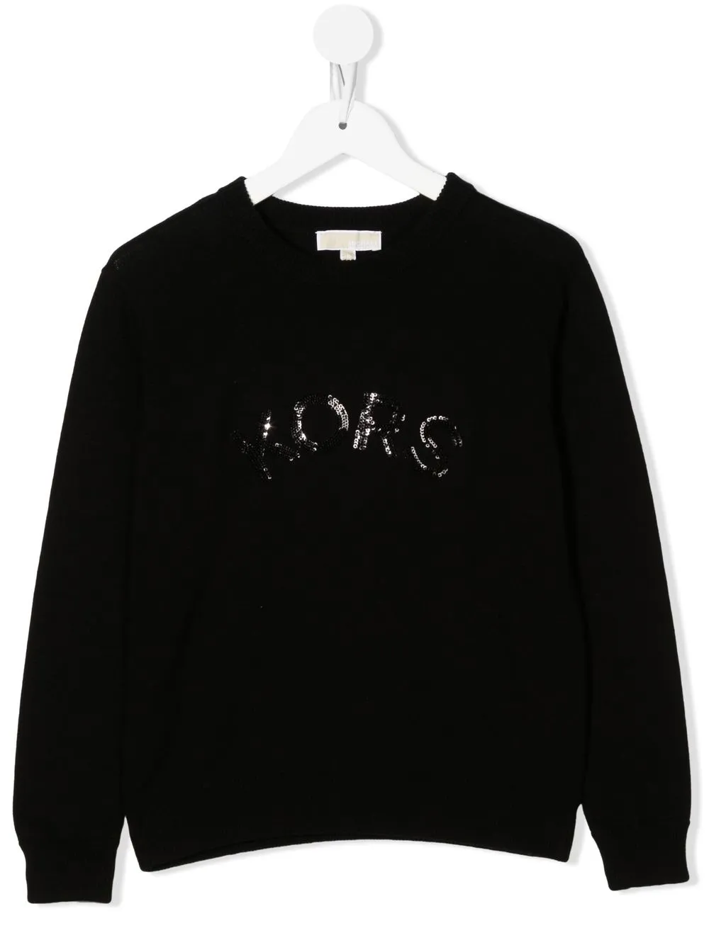 

Michael Kors Kids sudadera con logo y lentejuelas - Negro