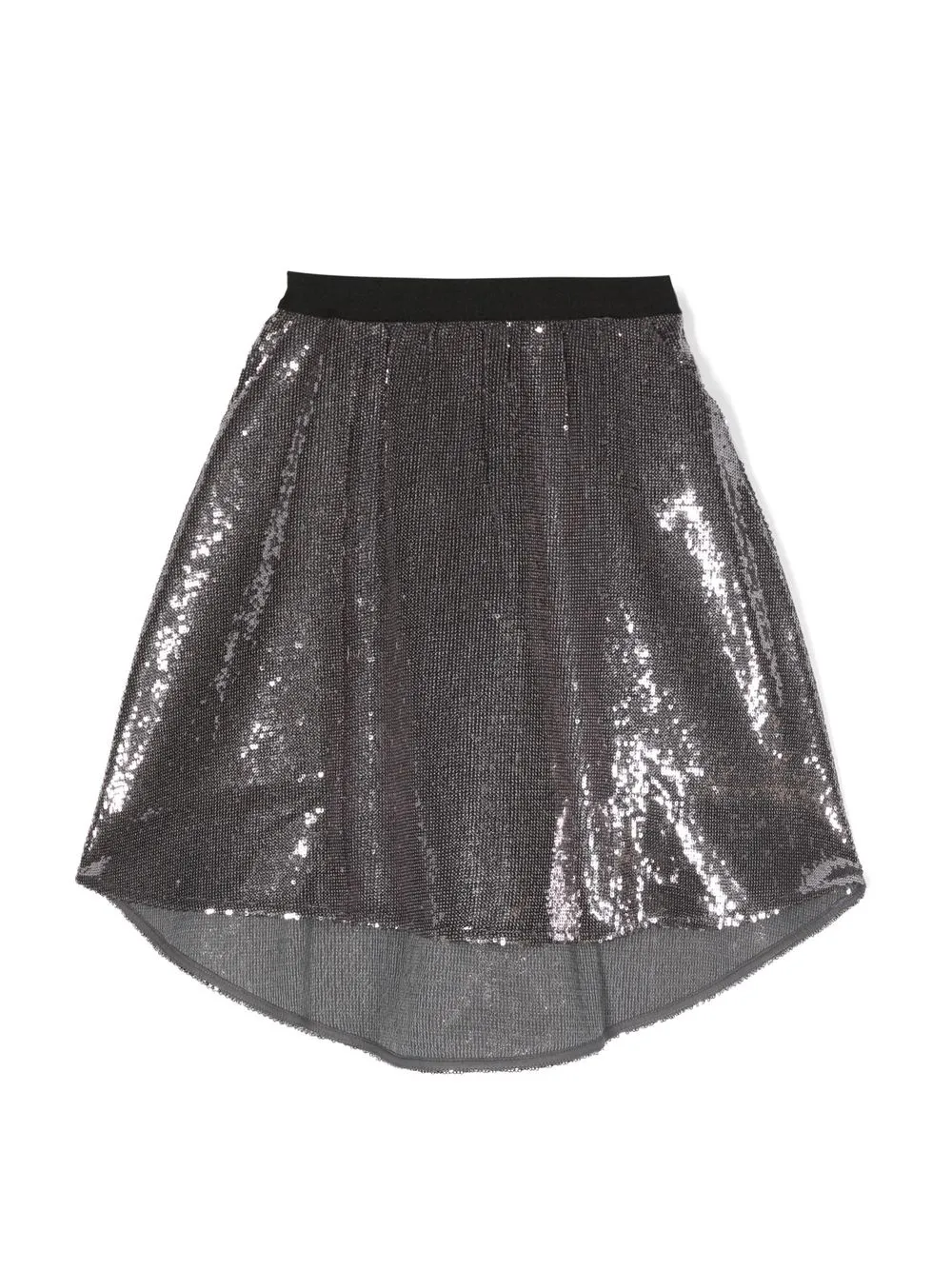 

Zadig & Voltaire Kids sequin-embellished midi skirt - Silver