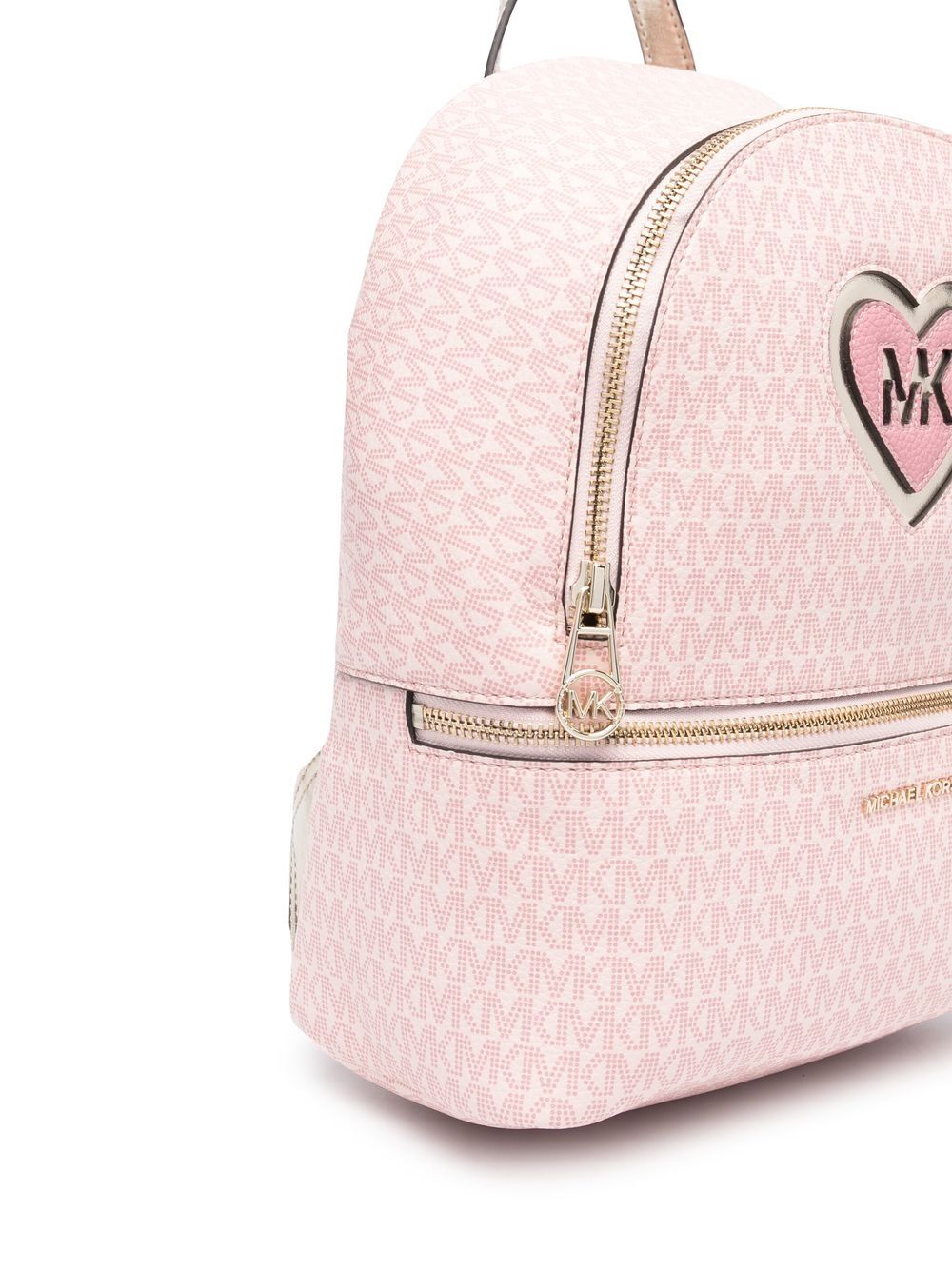 Michael Kors Kids Rugzak met logopatch - Roze