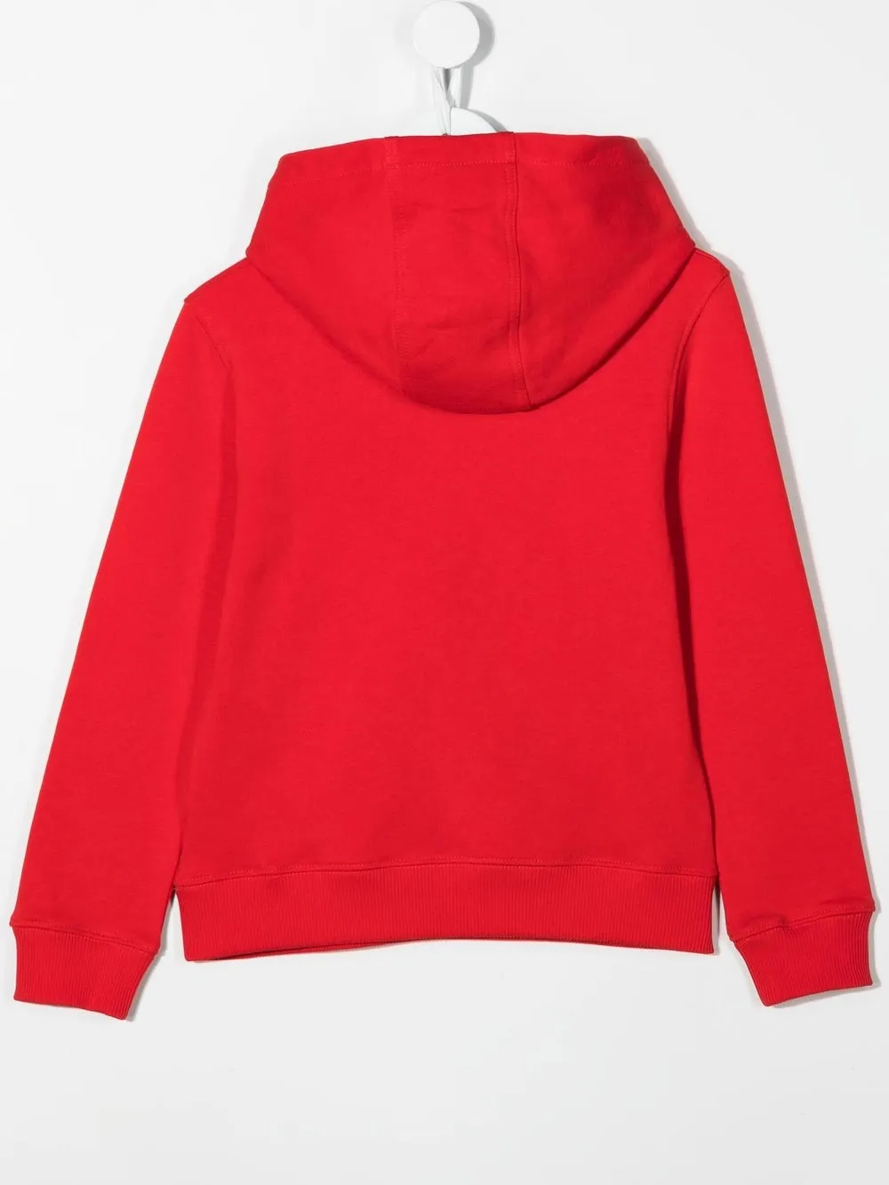Lanvin Enfant Hoodie met geborduurd logo - Rood