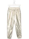 Michael Kors Kids metallic-sheen track pants - Neutrals