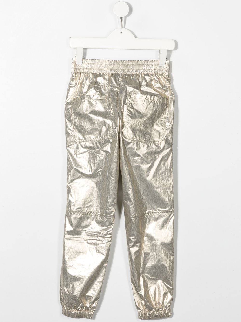 Image 2 of Michael Kors Kids metallic-sheen track pants