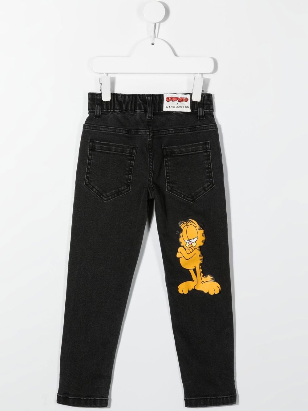 Image 2 of Marc Jacobs Kids x Garfield patch-detail jeans