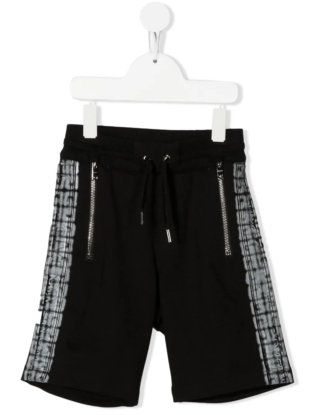 

Givenchy Kids logo-print shorts - Black