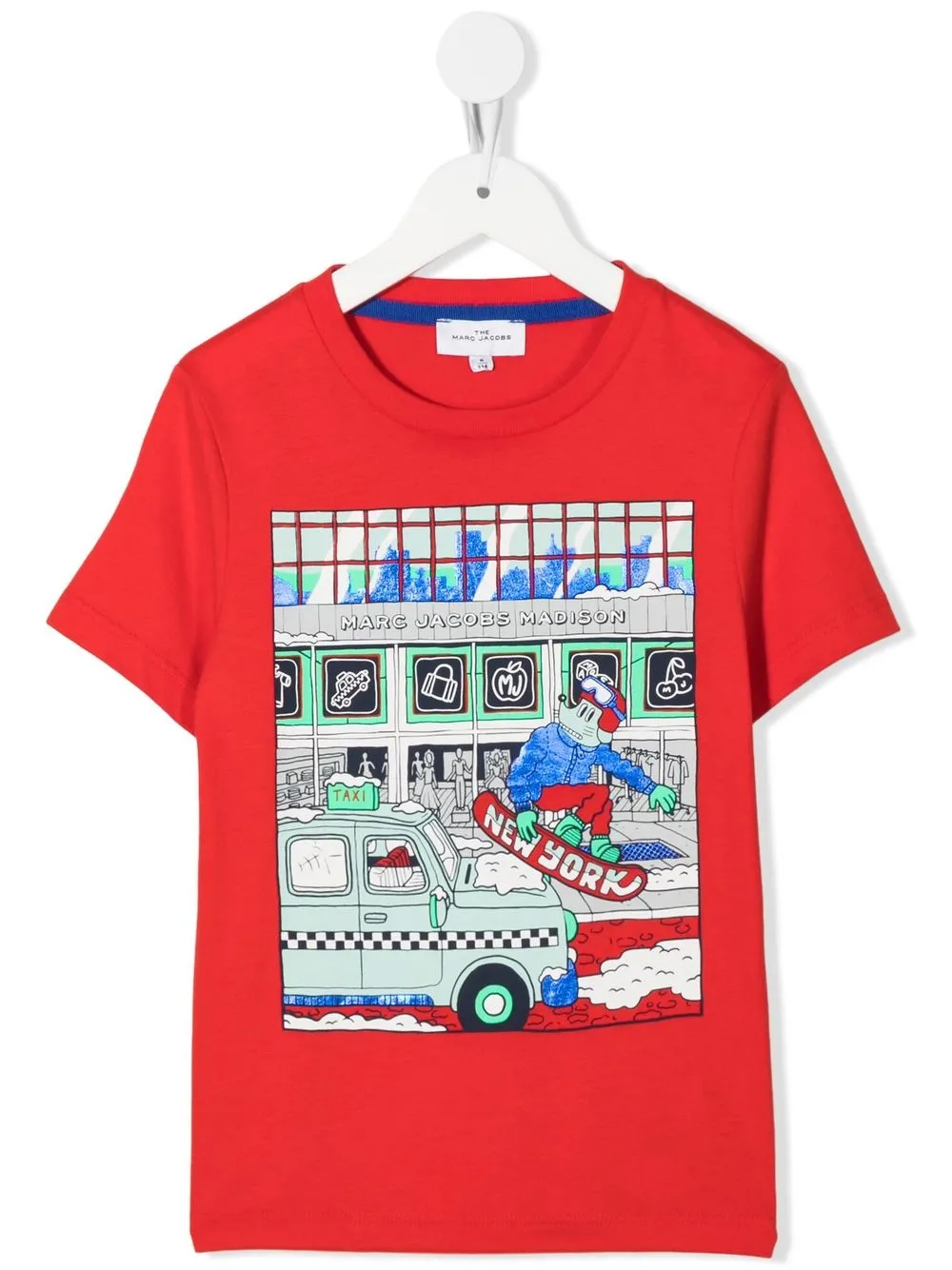 

Marc Jacobs Kids playera con estampado gráfico - Rojo