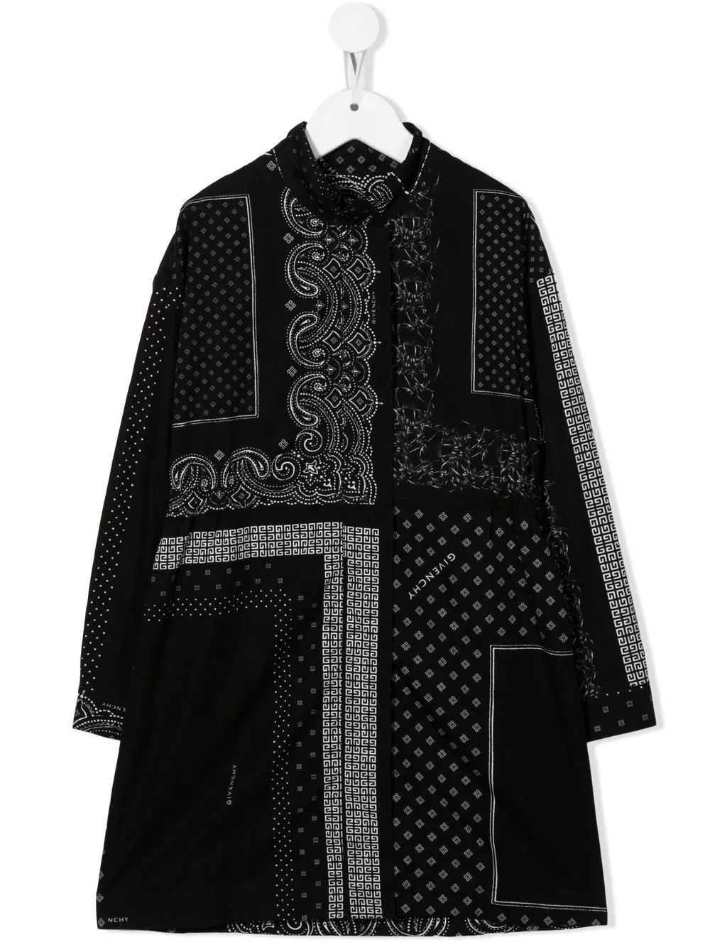 

Givenchy Kids long sleeve dress - Black