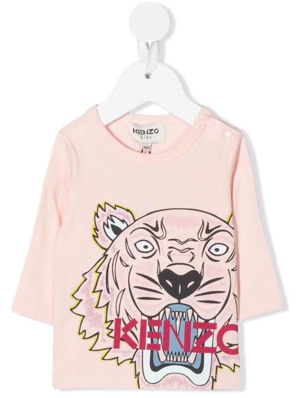 KENZO 'tiger' T-shirt in Pink