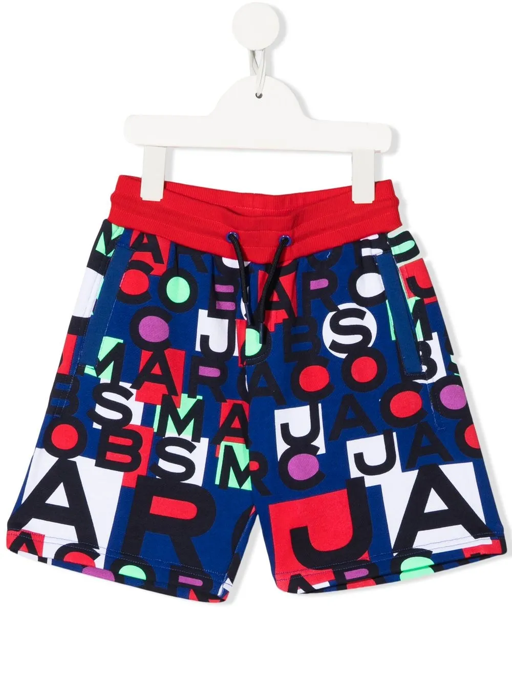 

Marc Jacobs Kids bermudas con cordones en la pretina - Azul