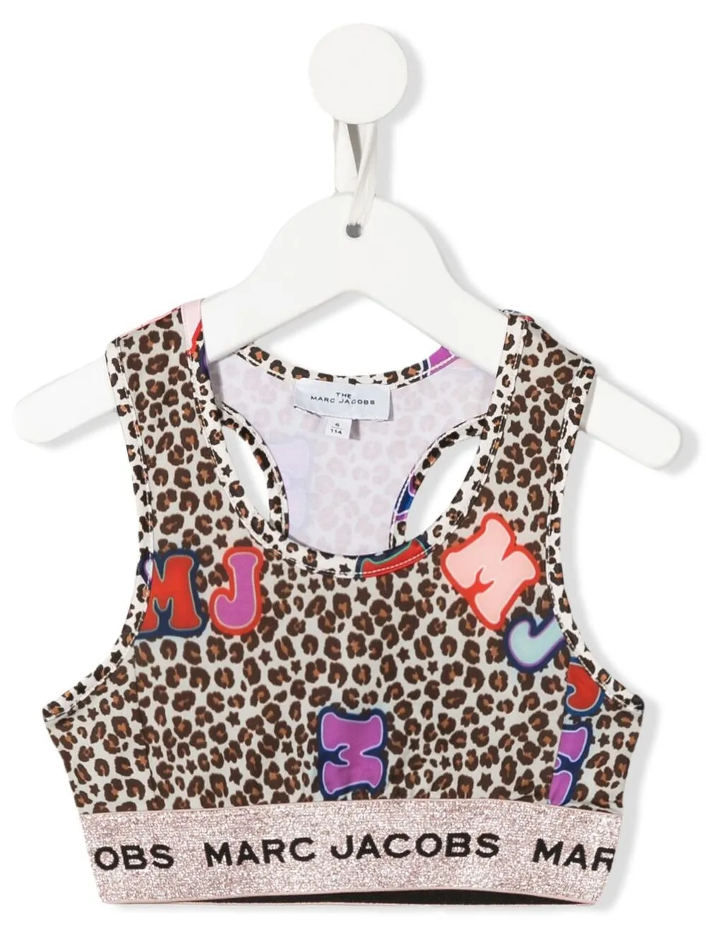 

Marc Jacobs Kids top con animal print - Neutro