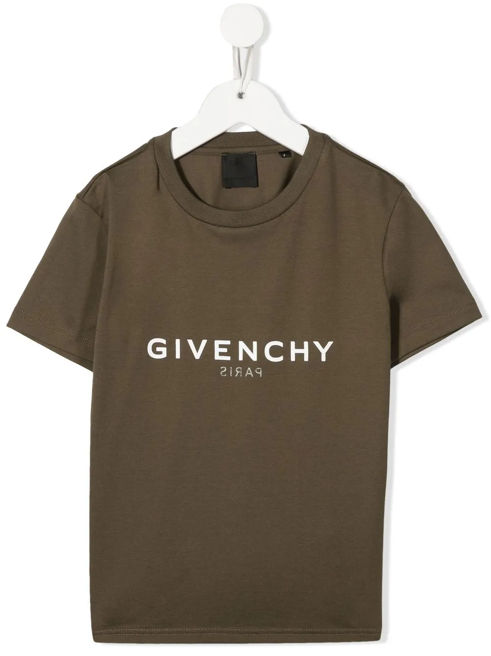 

Givenchy Kids logo-print cotton T-Shirt - Green