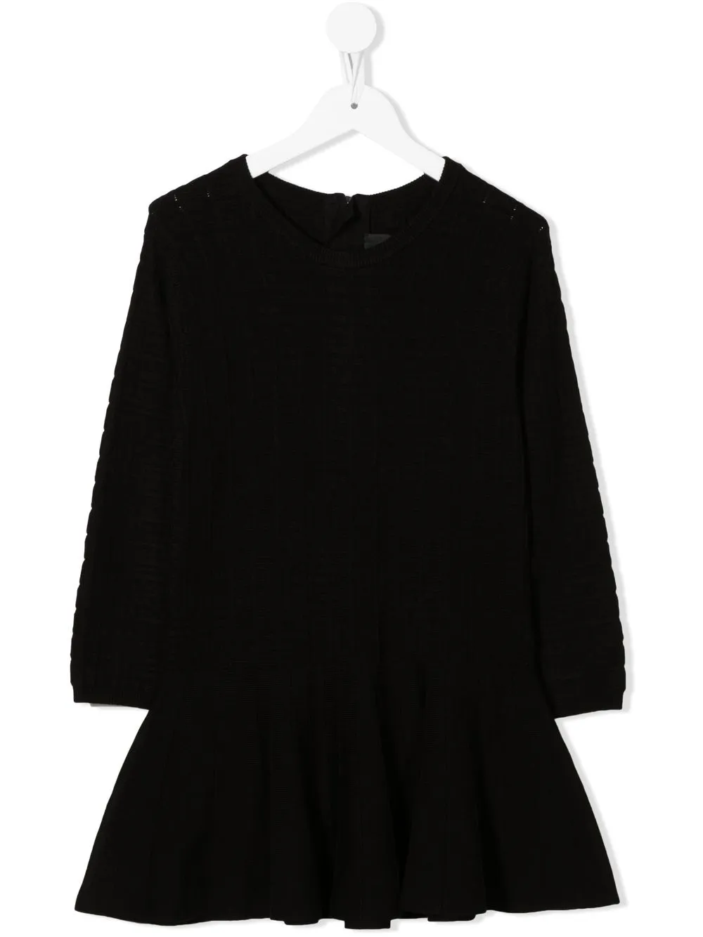 

Givenchy Kids vestido manga larga - Negro