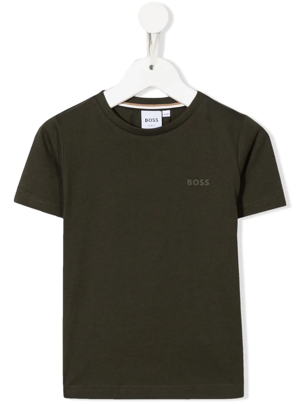 

BOSS Kidswear playera con logo estampado - Verde