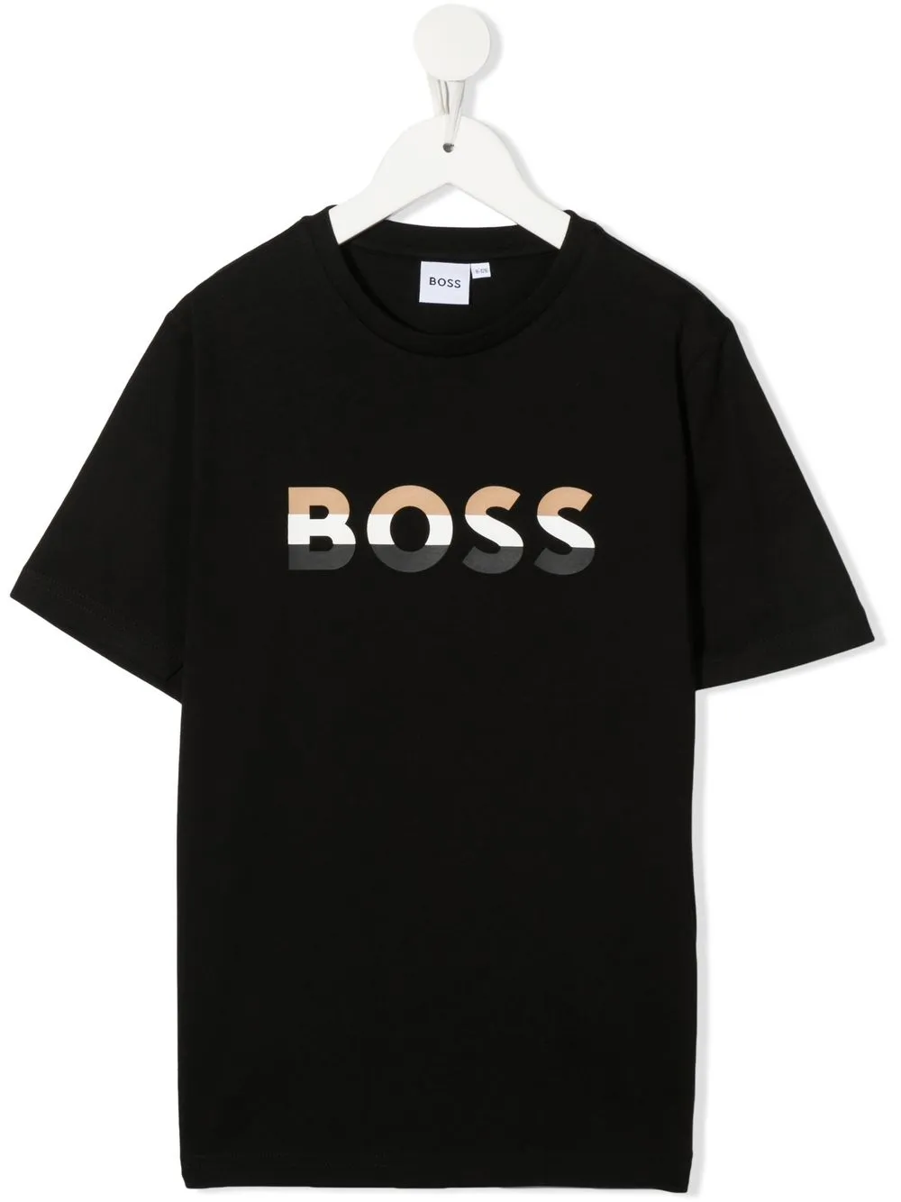 

BOSS Kidswear logo-print cotton T-Shirt - Black