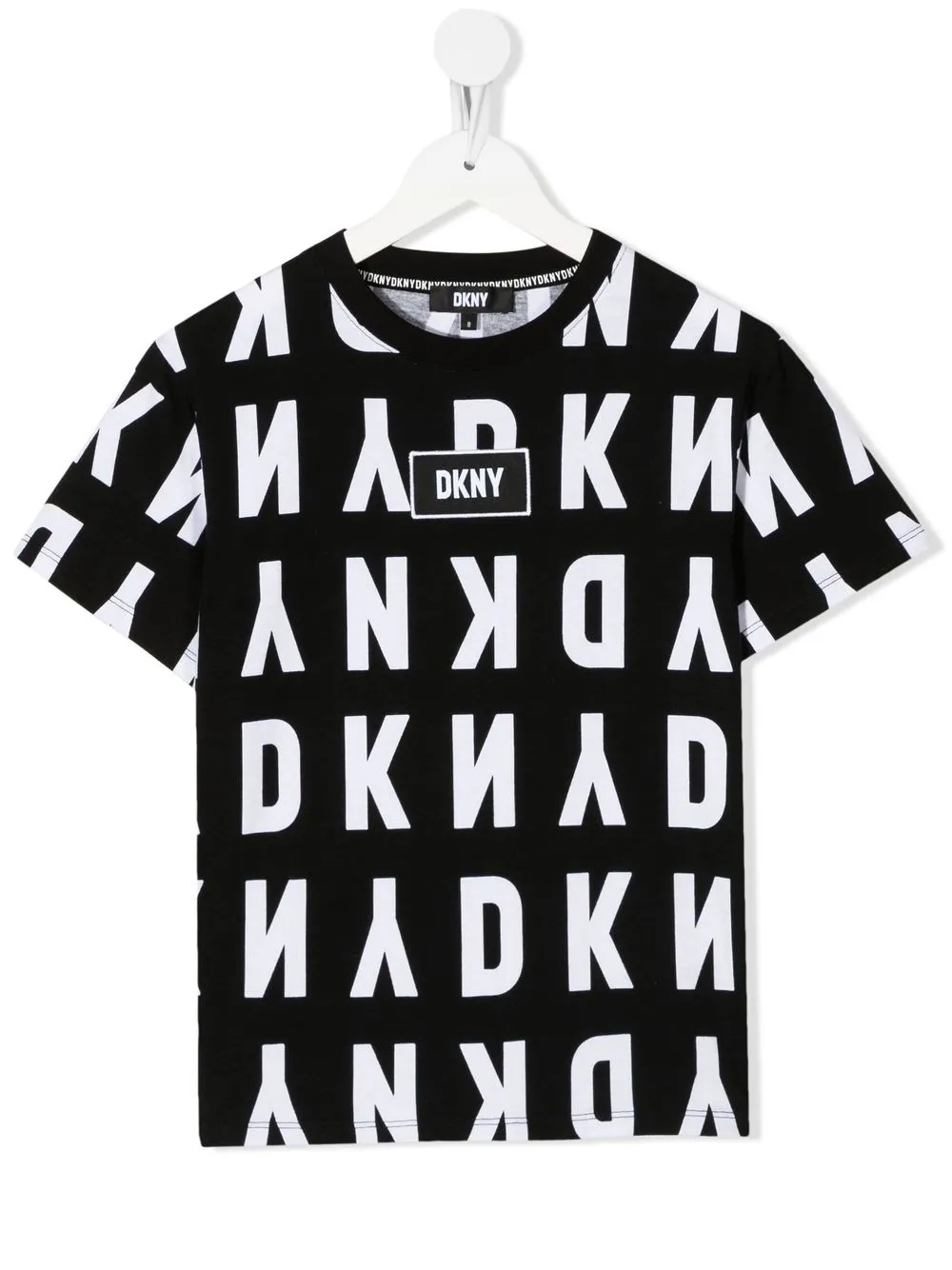 

Dkny Kids logo-printT-shirt - Black