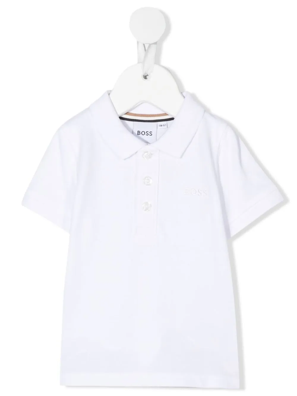 

BOSS Kidswear playera tipo polo manga corta - Blanco