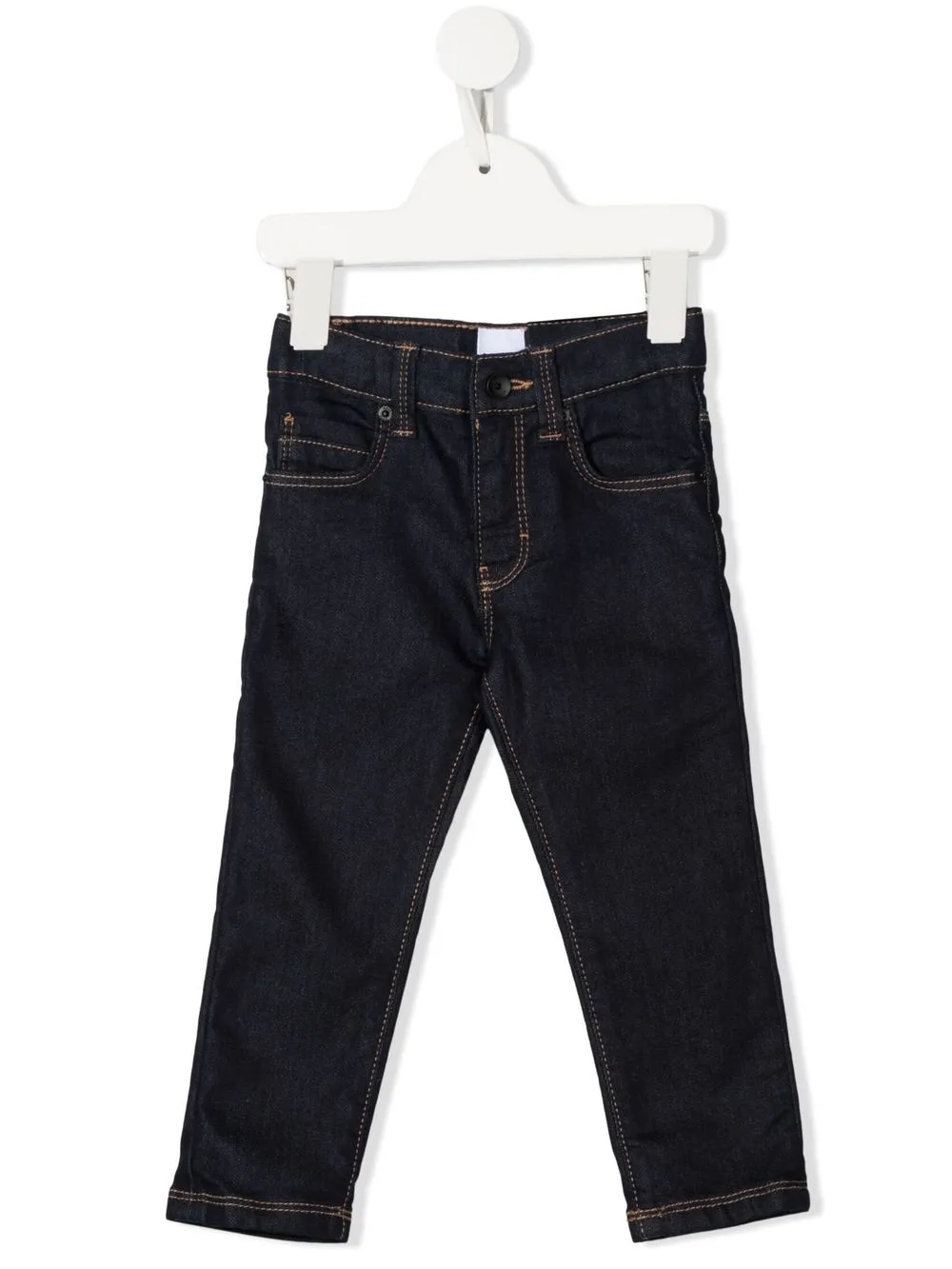 

BOSS Kidswear pantalones skinny - Azul