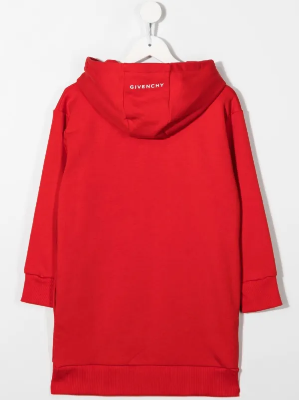 Givenchy Kids ジバンシィ・キッズ ロングスリーブ パーカーワンピース 