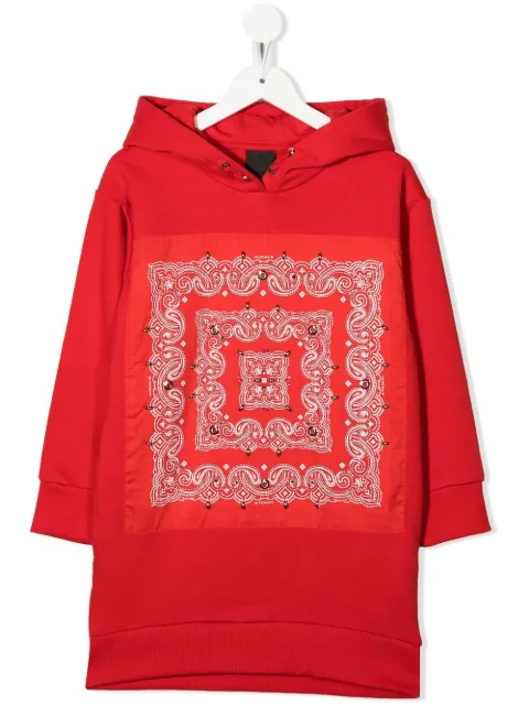 Givenchy Kids long sleeve hoodie dress