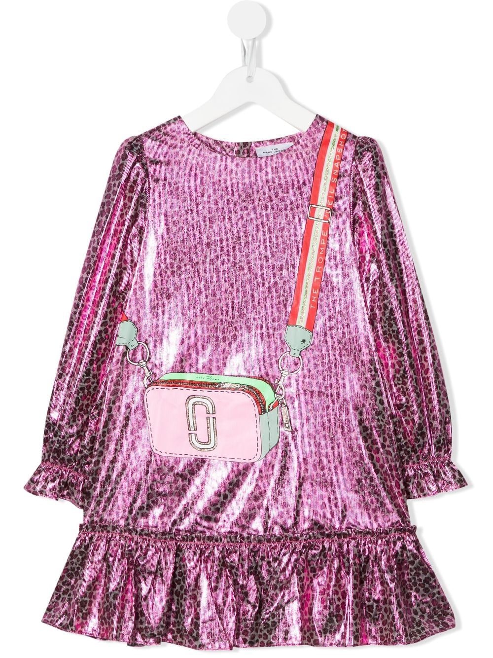 ＜Farfetch＞ Marc Jacobs Kids プリント ワンピース - ピンク