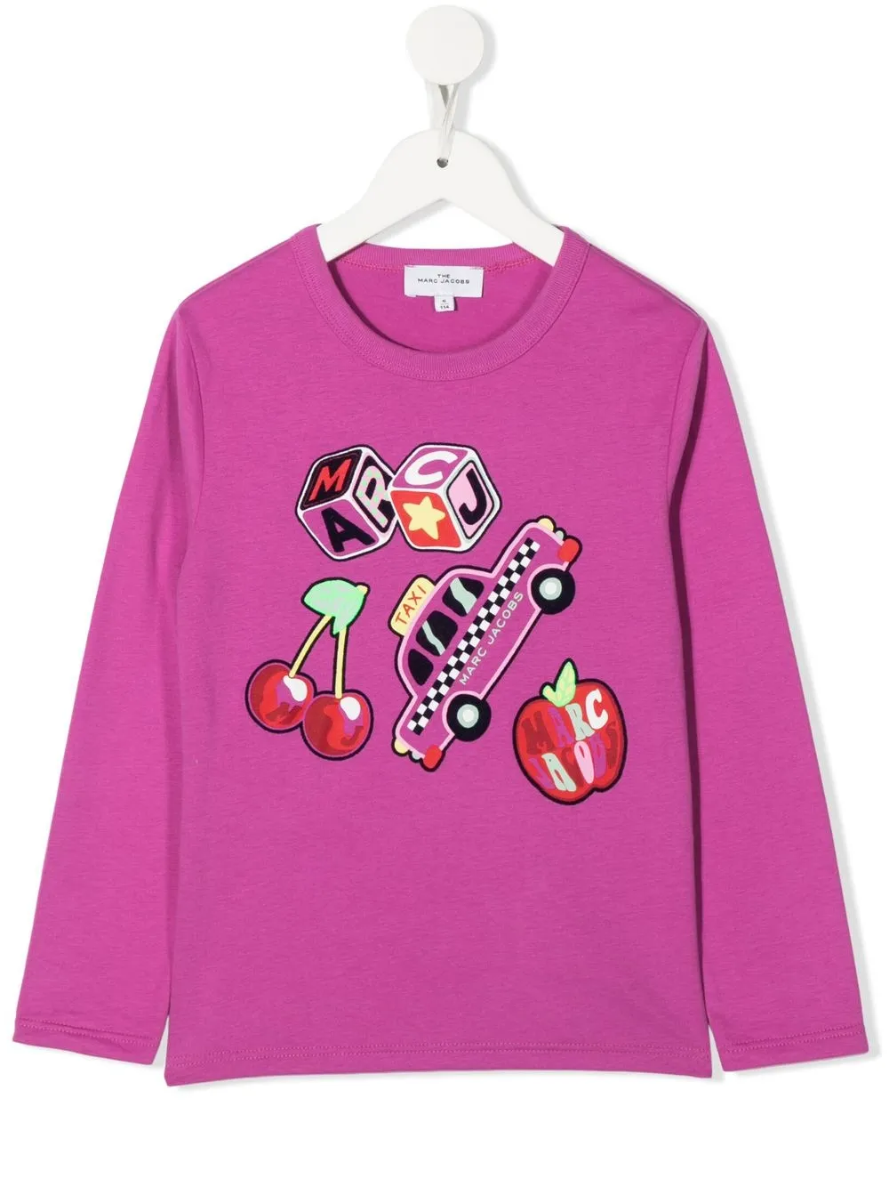 

Marc Jacobs Kids playera con estampado gráfico - Rosado