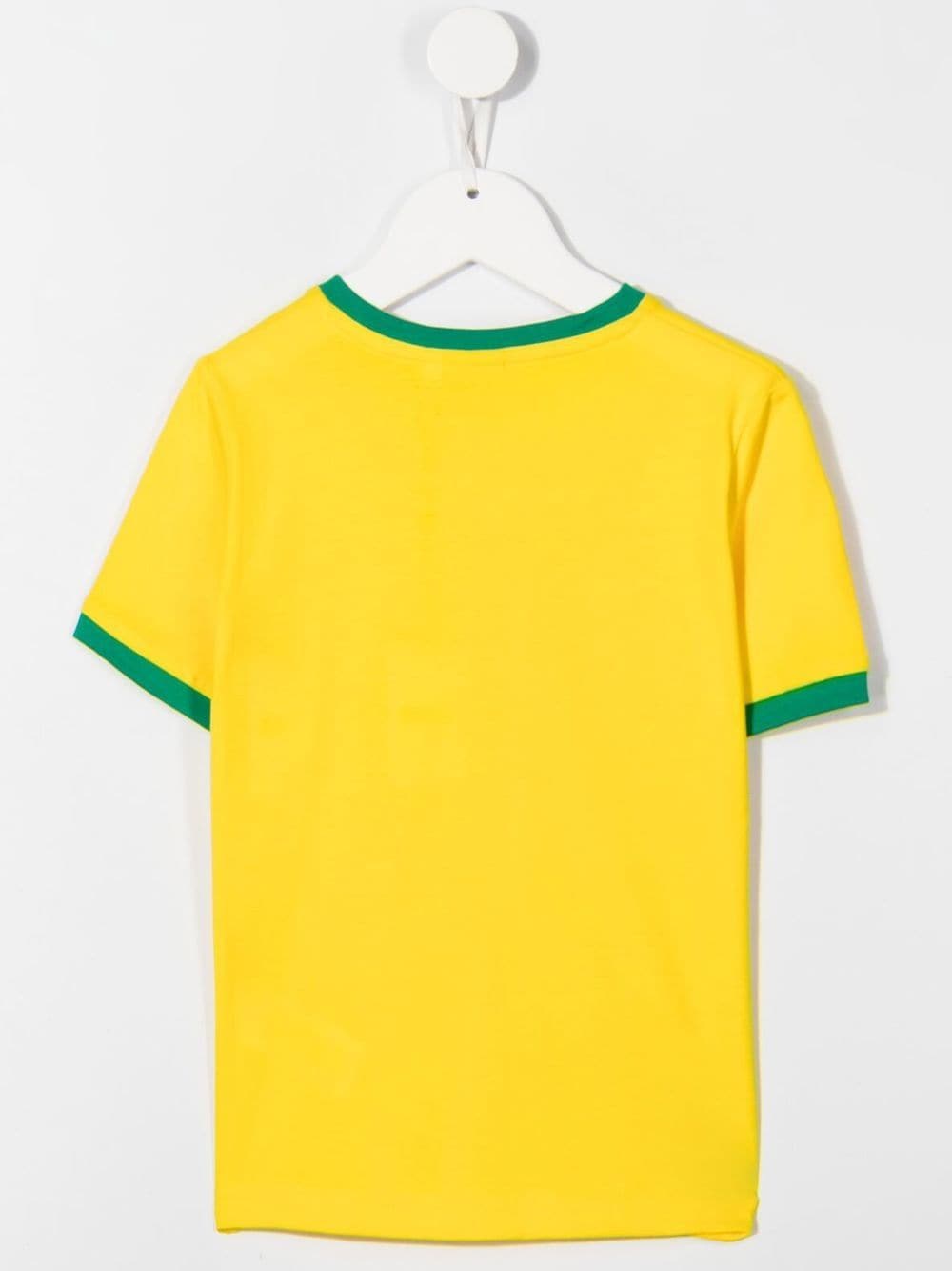 Shop Bosswear Brazil Logo-print T-shirt In Yellow