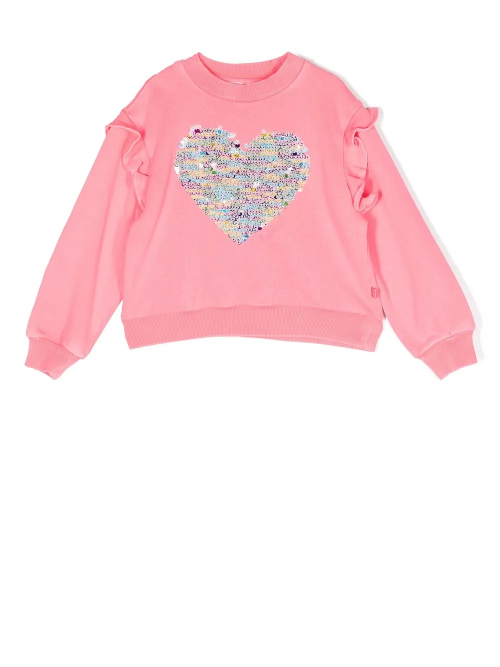 

Billieblush sudadera con corazón bordado - Rosado