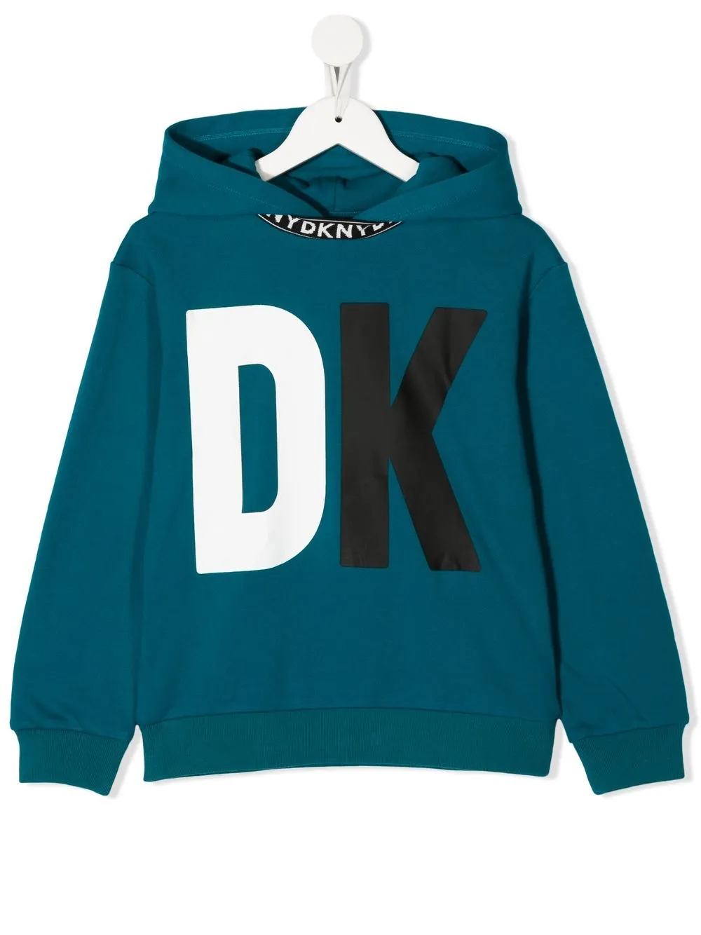 

Dkny Kids logo-print hoodie - Blue