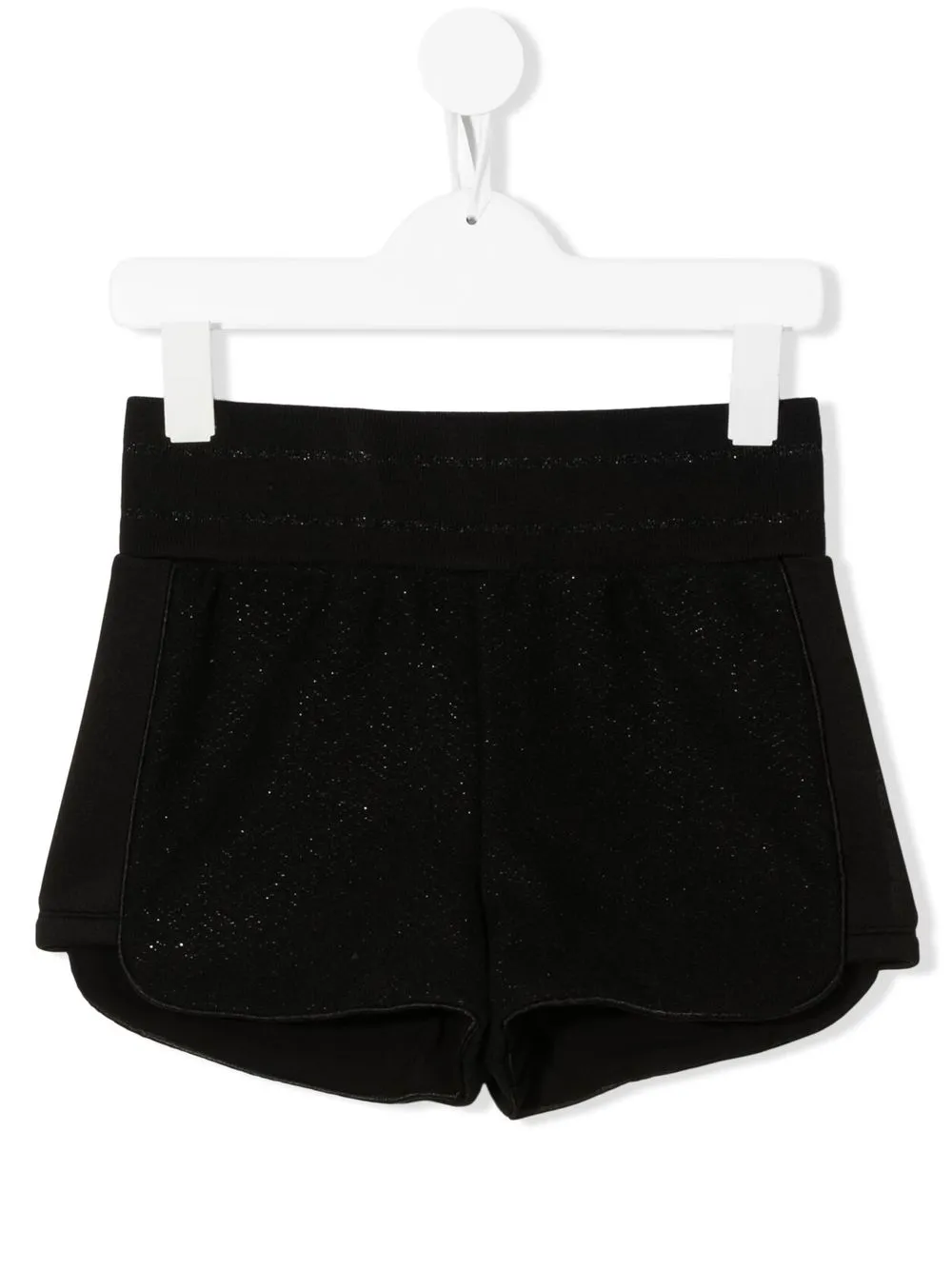 

Karl Lagerfeld Kids shorts con pretina elástica - Negro