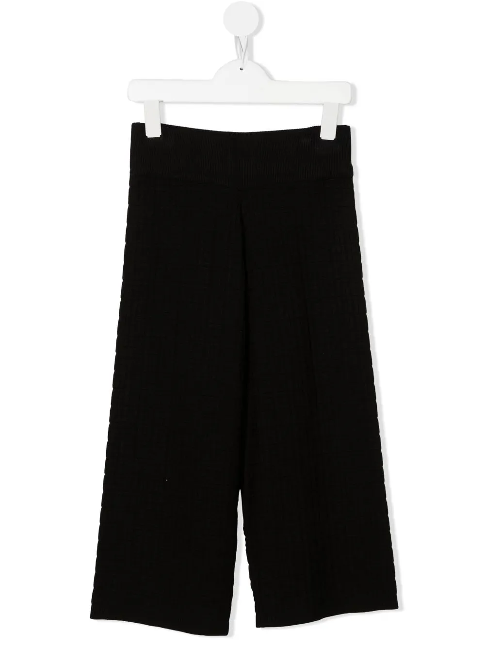 

Givenchy Kids monogram knitted trousers - Black