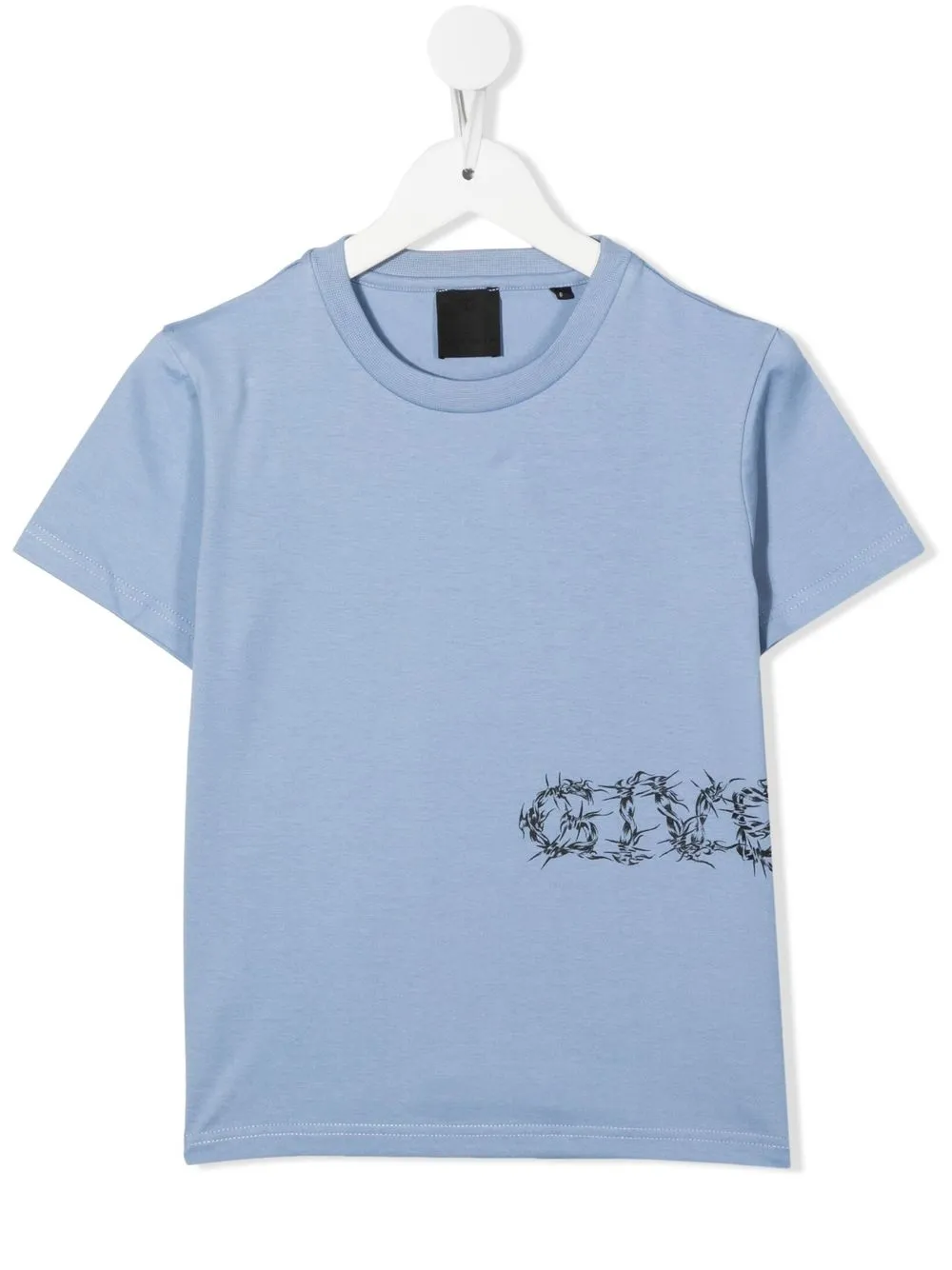 

Givenchy Kids playera con logo estampado - Azul