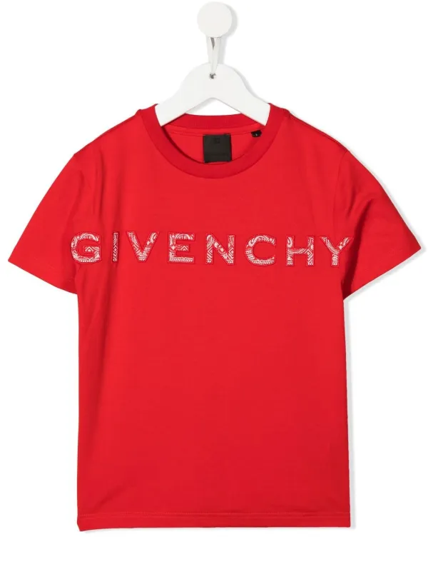 Givenchy Kids 4G Logo Patch T shirt Farfetch