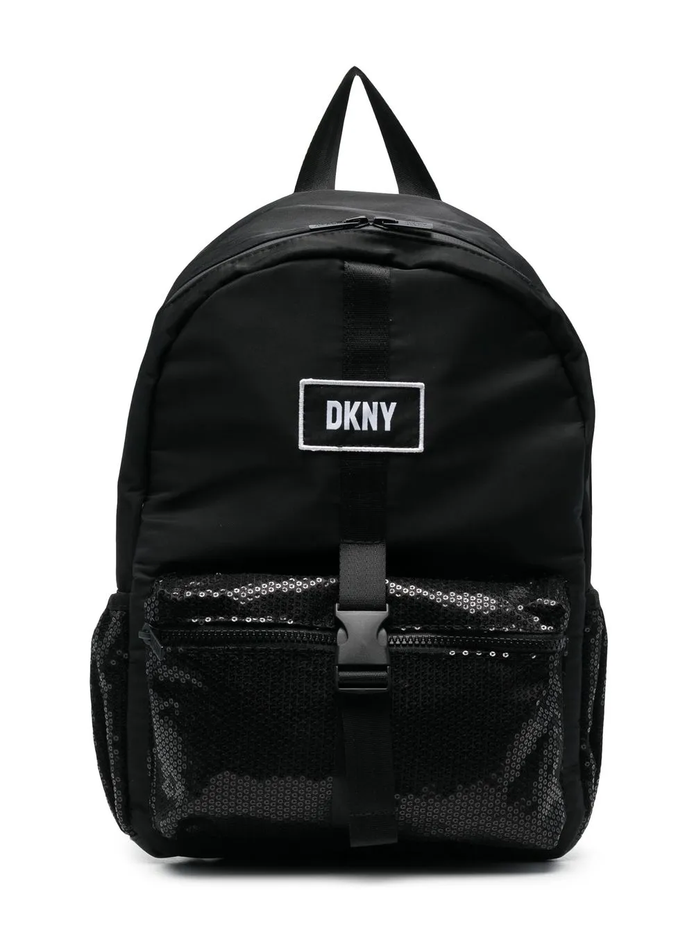 

Dkny Kids mochila con logo y cierre - Negro