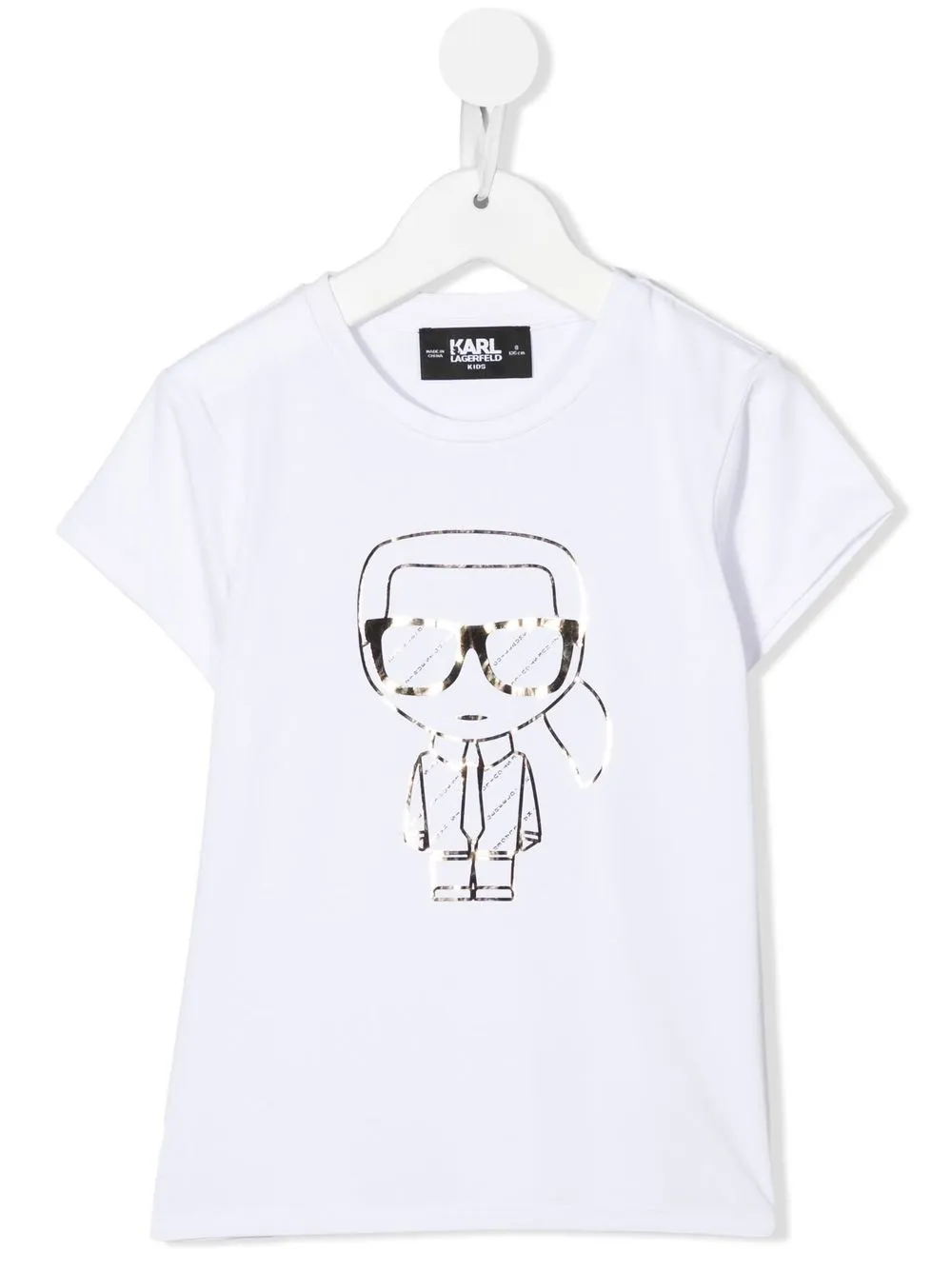 

Karl Lagerfeld Kids logo-print short-sleeve T-shirt - White