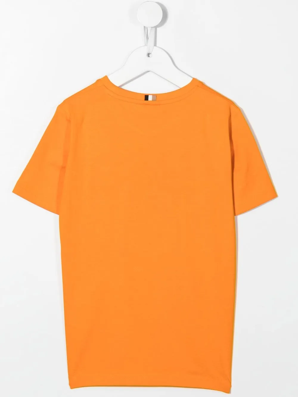 BOSS Kidswear T-shirt met logoprint - Oranje
